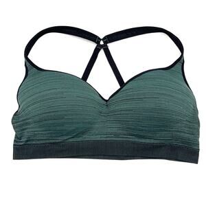 CASCADE SPORT Bra green racerback Plus Size XXL